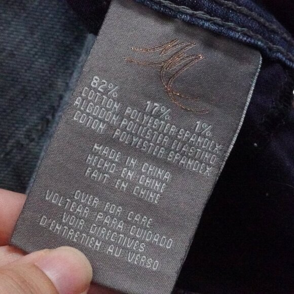 Melissa McCarthy Seven7 Women's Boot Cut Jeans - Blue - Picture 6 of 14